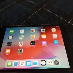 Apple iPad with Black Frame